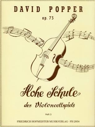 POPPER D. - HOHE SCHULE DES VIOLONCELLSPIELS  OP,73 .N3