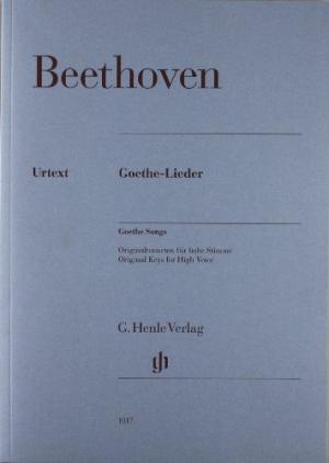 BEETHOVEN L.V. - LIEDER GOETHE VOZ AGUDA
