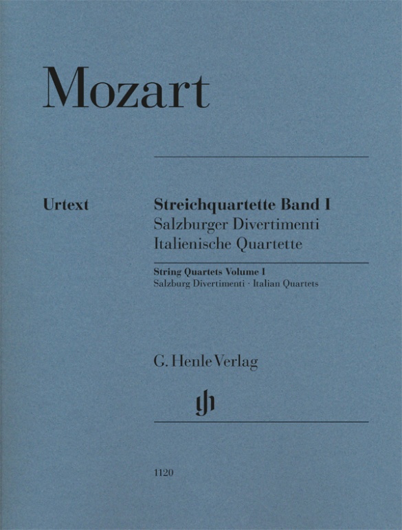MOZART W.A. - CUARTETOS DE CUERDA V.1 TTALIANOS URTEXT
