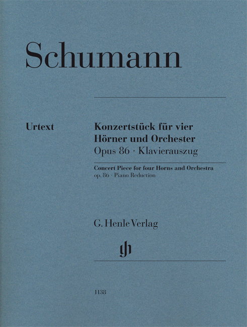 SCHUMANN R. - PIEZA DE CONCIERTO OP.86  URTEXT -