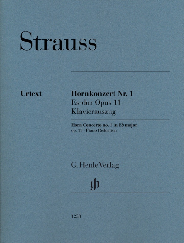 STRAUSS R. - CONCIERTO MIb M OP.11 Nº 1 (TRP) URTEXT