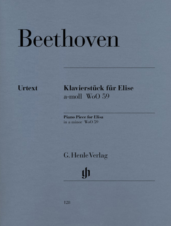 BEETHOVEN .- Bagatelle in a minor WoO 59 (Fur Elise)