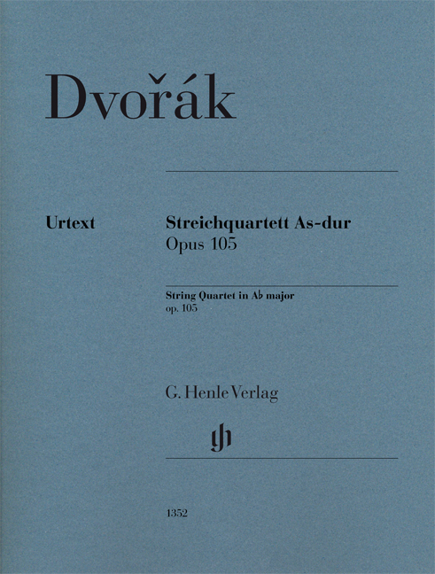 DVORAK A. - CUARTETO LA#M   OP.105  URTEXT