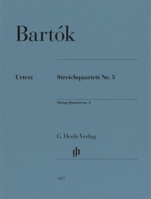 BARTOK B. - CUARTETO DE CUERDA Nº 3 URTEXT PARTES