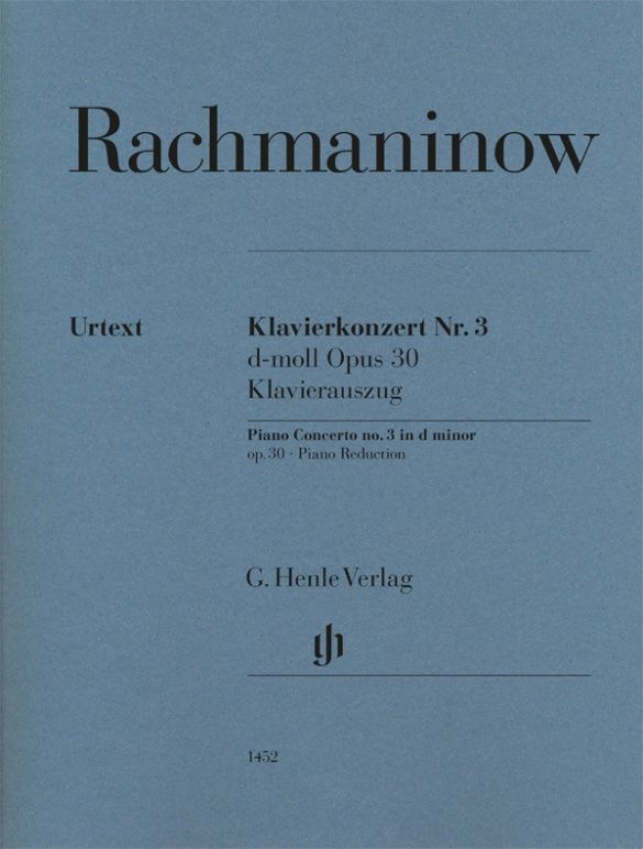 RACHMANINOFF S. - CONCIERTO Nº3 RE m - OP.30 (2 PIANOS) URTEXT