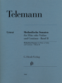 TELEMANN G. PH. - SONATAS METODICAS V.2 URTEXT