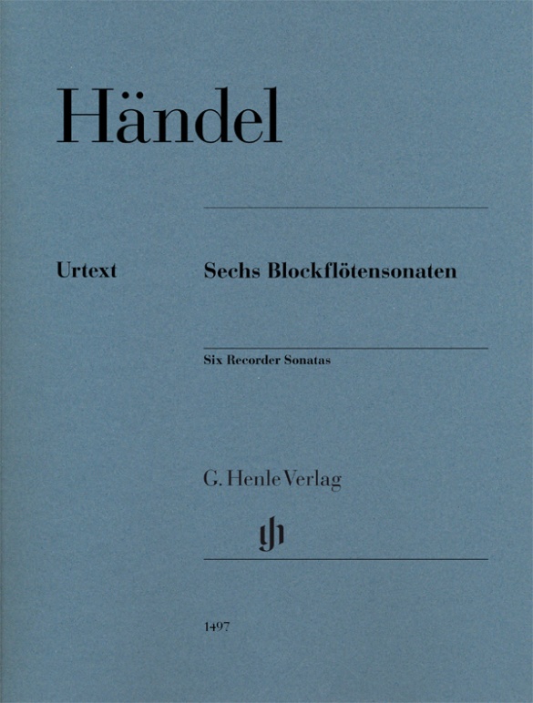 HANDEL G.F. - SONATAS FLAUTA DULCE (6) URTEXT