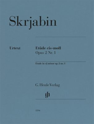 SCRIABINE A. - ESTUDIO DO # m.2 Nº1 (URTEXT)