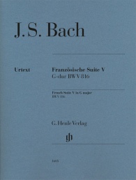 BACH J.S - SUIT FRANCESA Nº 5 SOL M BWV 816 URTEXT (DIGITADA)