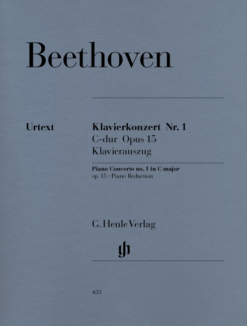 BEETHOVEN L.V. - CONCIERTO Nº 1 DO M (URTEXT) - OP.15