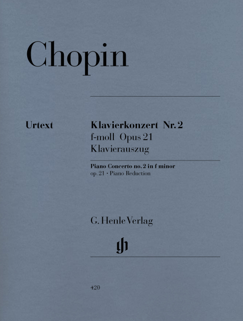 CHOPIN F. - CONCIERTO Nº2 FA m - OP.21