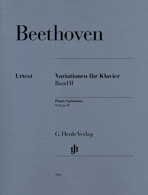 BEETHOVEN L.V. - VARIACIONES V.2 URTEXT = HVE1269