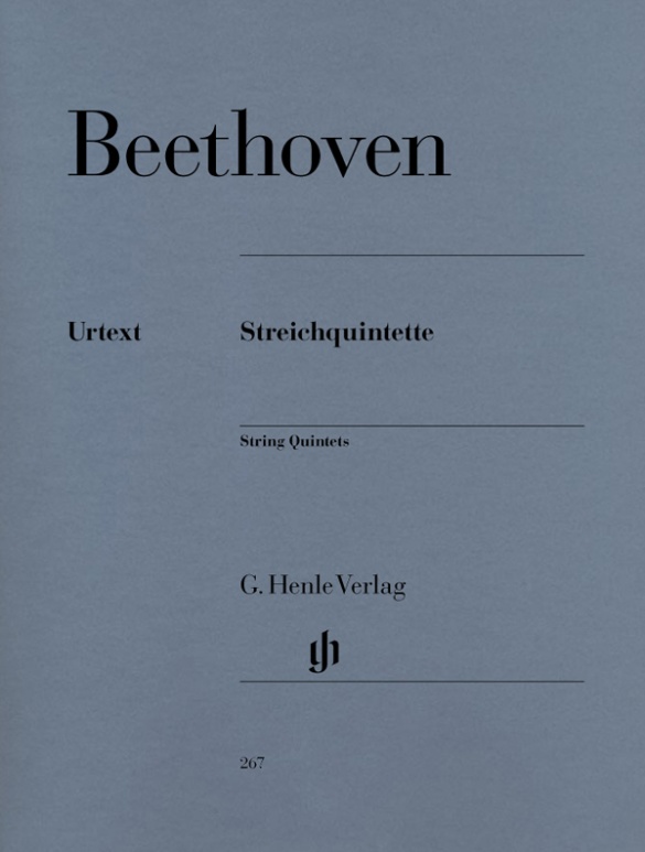 BEETHOVEN L.V. - QUINTETOS DE CUERDA (2V/2VA/VC)  URTEXT -