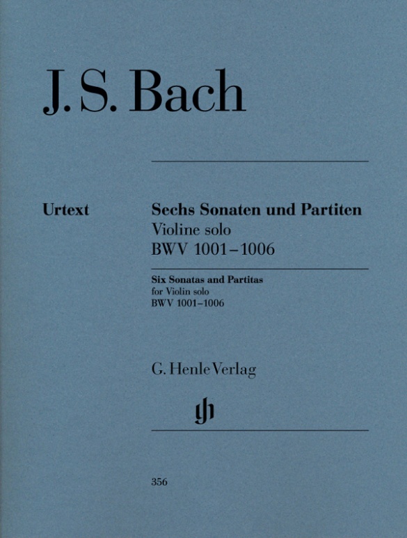 BACH J.S. - SONATAS Y PARTITAS (6) URTEXT - BWV.1001-1006 (VIOLIN)