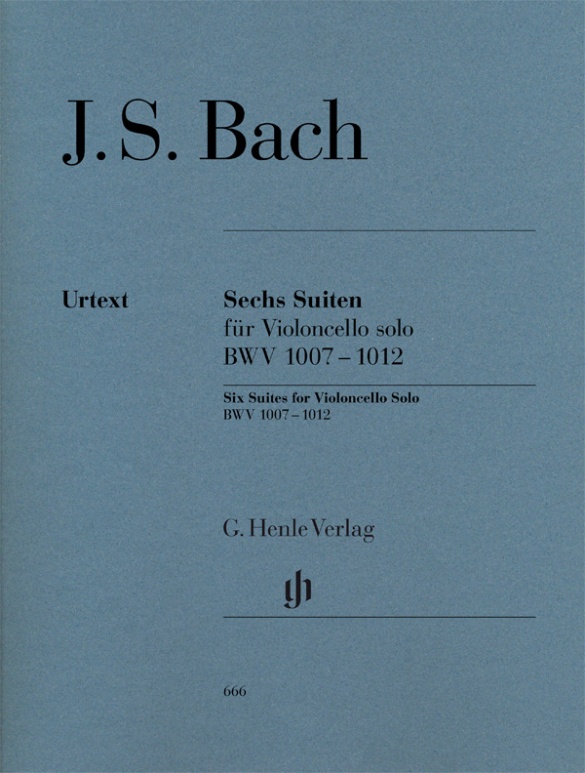 BACH J.S. - SUITES (6) URTEXT - BWV.1007-1012