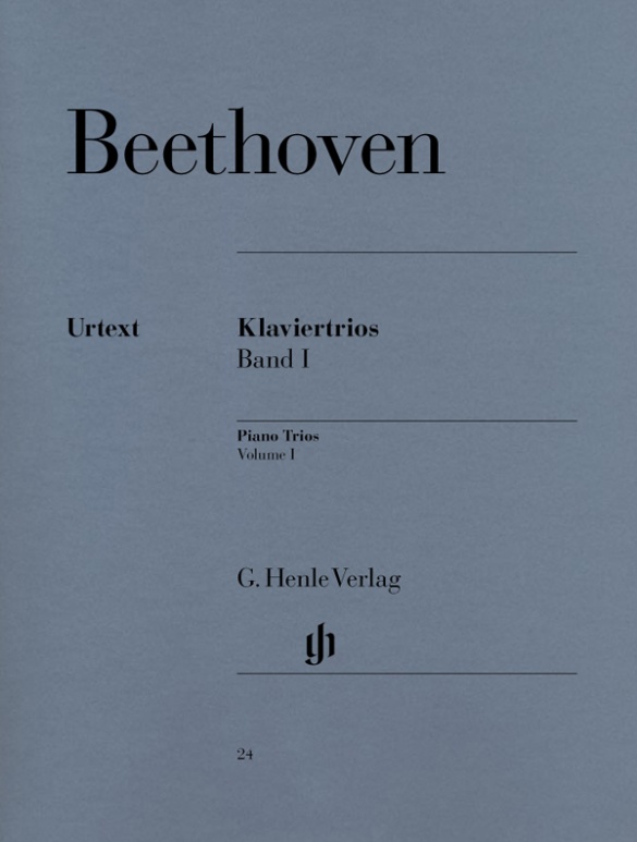 BEETHOVEN L.V. - TRIOS V.1 URTEXT (SC+PT)  (V/VC/P) -