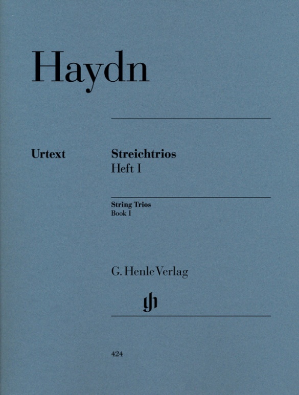 HAYDN J. - TRIOS V.1 URTEXT (PT)    2V/VC -