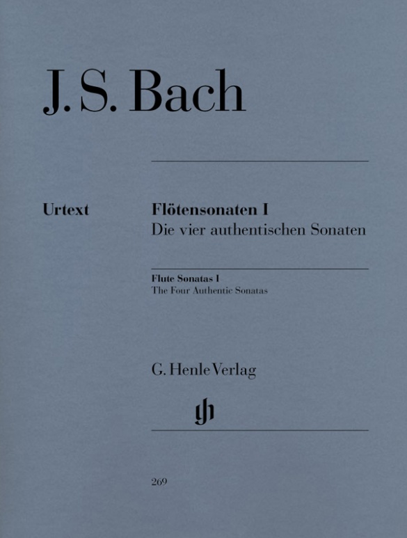 BACH J.S. - SONATAS V.1 (7) URTEXT - BWV.1030/2/4/5