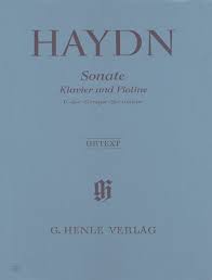 HAYDN J. - SONATA SOL M URTEXT -VIOLIN