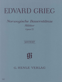 GRIEG E. - DANZAS NORUEGAS OP. 72