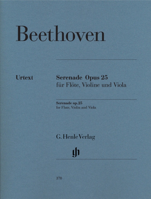 BEETHOVEN L.V. - SERENATA URTEXT (PT)   FL/V/VA - OP.25