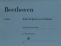 BEETHOVEN L.V. - OBRAS PARA PIANO A 4 MANOS - URTEXT