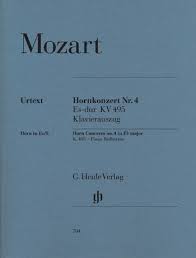 MOZART W.A. - CONCIERTO Nº 4 MIbM TROMPA KV495 URTEXT