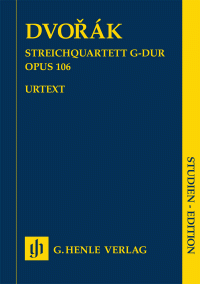 DVORAK A. - CUARTETO SOLM OP.106 URTEXT
