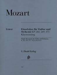 MOZART W.A. - MOVIMIENTOS  CONCIERTO VIOLIN KV261,KV269 Y KV373