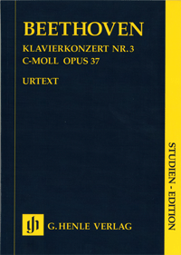 BEETHOVEN L.V. - CONCIERTO Nº3 DO m (P) URTEXT - OP.37