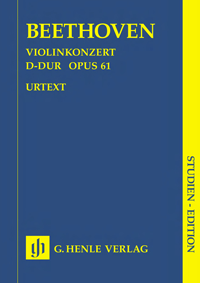 BEETHOVEN L.V. - CONCIERTO RE M (V) URTEXT - OP.61