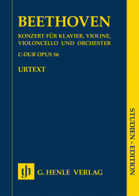 BEETHOVEN L.V. - TRIPLE CONCIERTO DO M URTEXT - OP.56