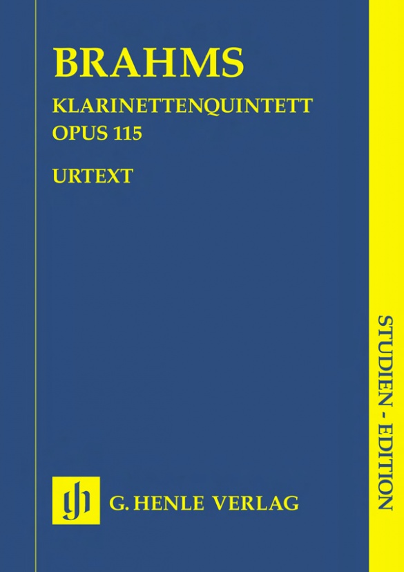 BRAHMS J. - QUINTETO SI m (CL) URTEXT - OP.115 (BOLSILLO)
