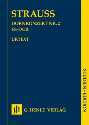 STRAUSS R. - CONCIERTO Nº2 MIb M URTEXT ORQUESTA BOLSILLO
