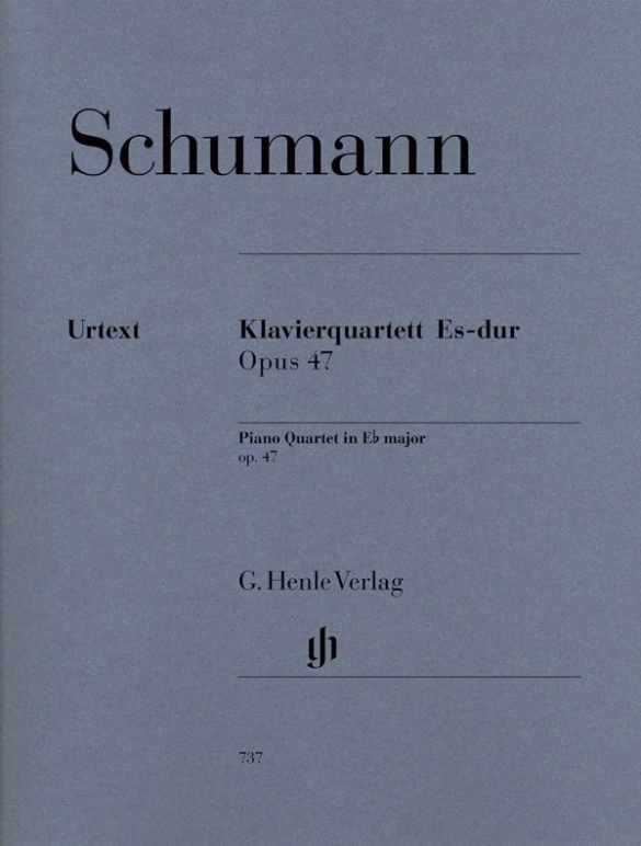 SCHUMANN R. - CUARTETO PIANO MIb M OP.47
