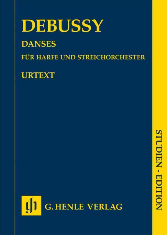 DEBUSSY C. - DANZAS PARA ARPA Y ORQUESTA CUERDA BOLSILLO URTEXT