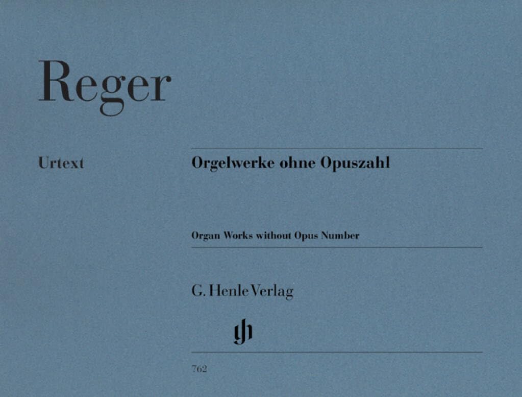 REGER M. - OBRAS PARA ORGANO  URTEXT -