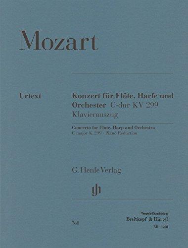MOZART W.A. - CONCIERTO DO M (FLAUTA Y ARPA Y PIANO) - KV.299 (297c)