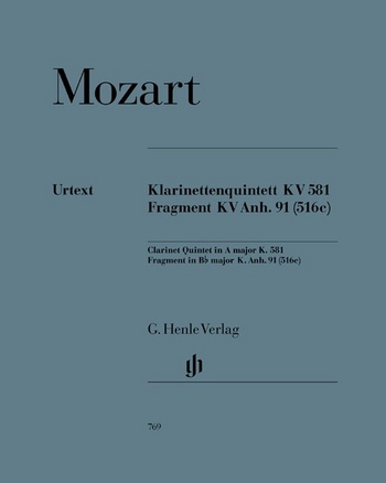 MOZART - QUINTETO KV.581 CON CLARINETE