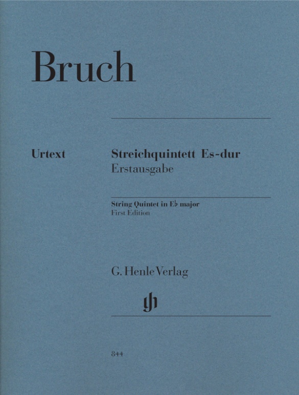 BRUCH M. - QUINTETO DE CUERDA EN MIb M URTEXT