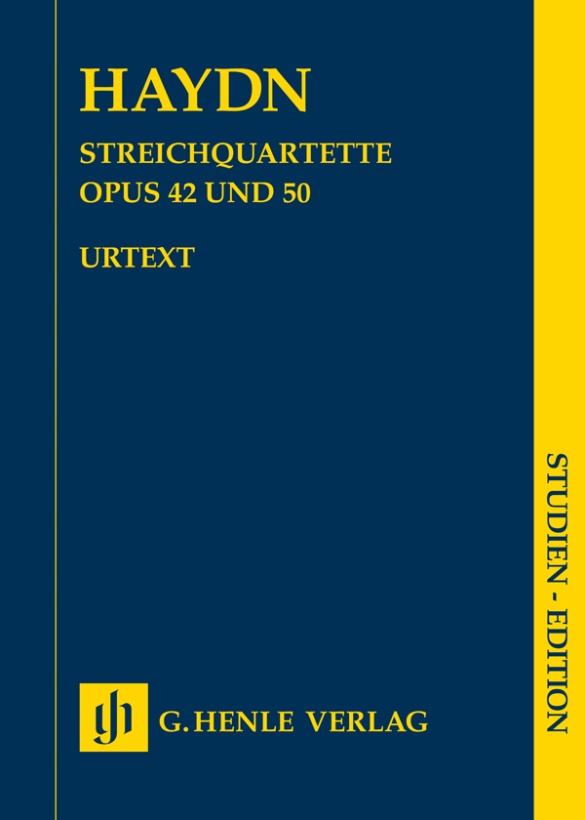 HAYDN J. - CUARTETOS URTEXT (BOLSILLO) OP.42 y OP.50