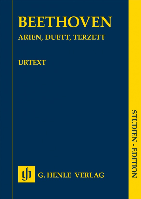 BEETHOVEN L.V. - ARIAS , DUET , TRIO - URTEXT - STUDY EDITION