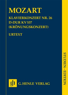 MOZART W.A. - CONCIERTO Nº26 RE M CORONACION (URTEXT) - KV.537 ORQUESTA BOLSILLO