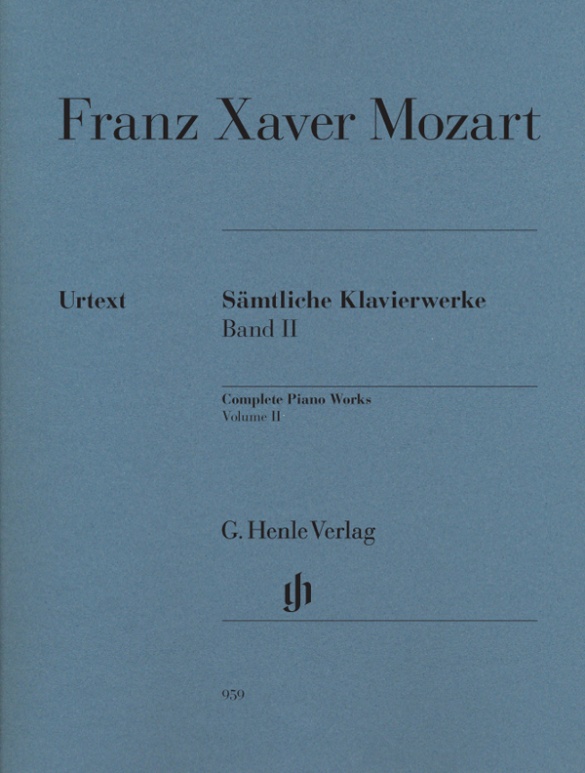MOZART F.X. - SONATAS V.2 - URTEXT (P)