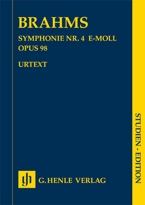 BRAHMS J. - SINFONIA Nº 4 MI m OP.98 (BOLSILLO) URTEXT