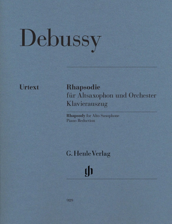DEBUSSY C. - RAPSODIA  URTEXT -