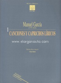 GARCIA M. - CAPRICHOS LIRICOS Y CANCIONES ESPAÑOLAS -