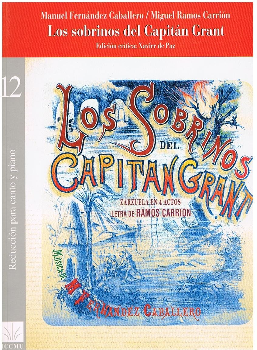 FERNANDEZ CABALLERO M. - LOS SOBRINOS DEL CAPITAN GRANT - (CANTO/PIANO)