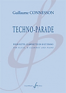 CONNESON G. - TECHNO-PARADE - TRIO FLAUTA CLARINETE Y PIANO