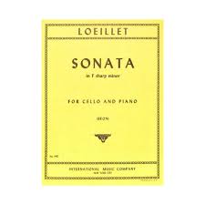 LOEILLET J.B. - SONATA FA # m (VIOLONCELLO Y PIANO)